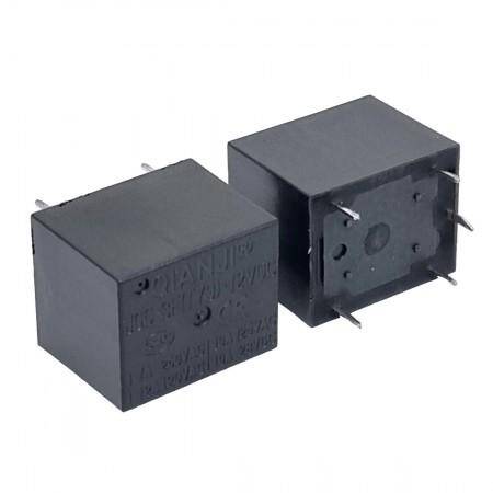 JQC-3F-(T73)-1Z-12VDC RELAY POWER 10A 12VDC 1C PCB TYPE (JS1) 5PIN QIANJ - 2
