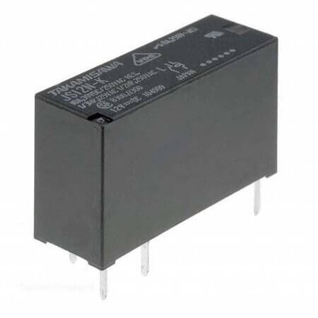 JS-12E-K RELAY POWER 8A 12VDC 1P FUJITSU - 1