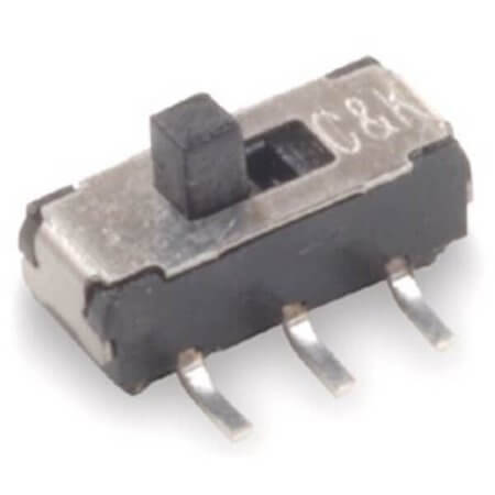 JS202011SCQN SWITCH SLIDE 2P2T 300mA 6V On-On SMT V/T - 1