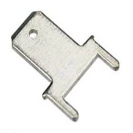 K10-00AH CON.QUICK DISCONN PCB MT 180C 2PINBRASS - 1