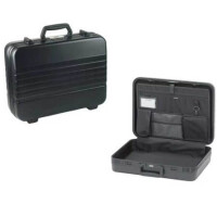 KA-22 ATTACHE CASE EVRAK ÇANTASI GENİŞ TİP SİYAH 450x320x105MM-2.4KG - 1