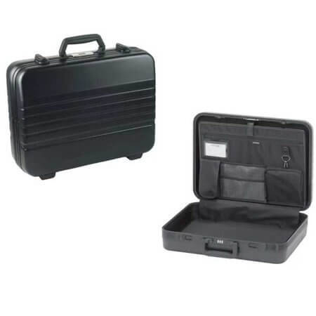 KA-22 ATTACHE CASE EVRAK ÇANTASI GENİŞ TİP SİYAH 450x320x105MM-2.4KG - 1