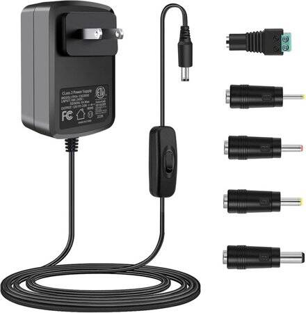 Kablolu Kabin Işıkları İçin 24W 12V 2A Özel Güç Kaynağı - 1