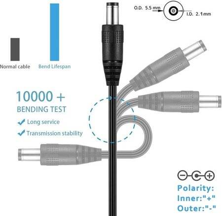 Kablolu Kabin Işıkları İçin 24W 12V 2A Özel Güç Kaynağı - 5