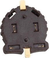 Kahverengi CR1220PCB Tipi Pil Tutucu Altın Ayak - 4