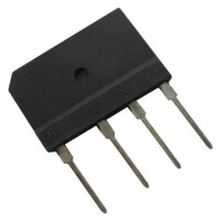 KBJ1506_B0_00001 DIODE BRIDGE 15A 600V 1PH KBJ THT - 1