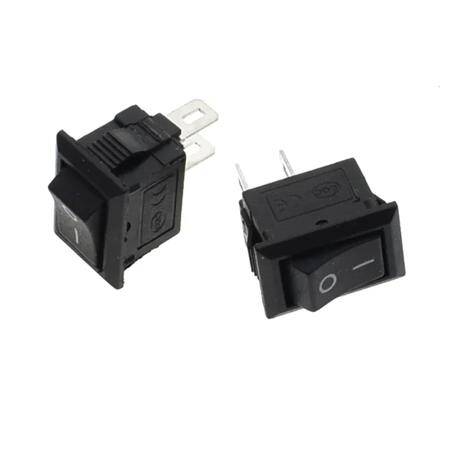 KCD11 AC 250V 3A 2 Pin Açma/Kapama I/O SPST Mini Rocker Geçmel Anahtari - 2