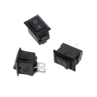 KCD11 AC 250V 3A 2 Pin On/Off I/O SPST Snap in Mini Boat Rocker Switch - 4