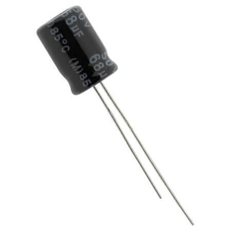 KE68A50V2B1020D CAP.EL.68uF 50V 10x20 5MM 85C SA2 BULK DECON - 1