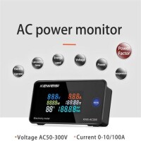 KEWEISI KWS-AC300-100A Digital Electricity Meter Voltmeter Ammeter Measurement Open CT - 5