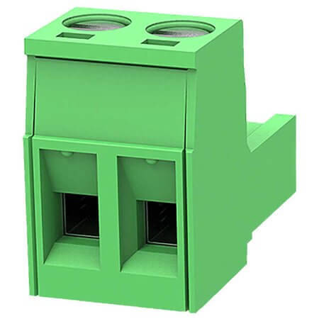 KF2EDG-X-5.08-2P-1G TERM.BLK.5.08MM 2P FEMALE GREEN - 1