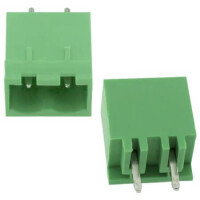 KF2EDGCV-X-5.08-02P-1G TERM.BLK.5.08MM 2PIN(1X2) 180C MALE GREEN CLOSED - 1