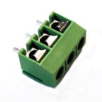 KF301V-5.0-3P-1-G TERM.BLK.5.00MM 3PIN(1X3) 180 PCB TYPE 0 BOY GREEN - 1