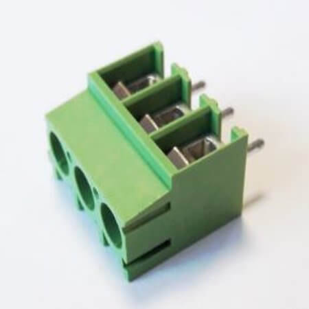 KF306V-5.0-03P-1G TERM.BLK.5.0MM 3P PCB TYPE 0 BOY GREEN KAIFENG - 1