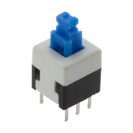 KFZ-8X8 SWITCH PUSH BUTTON 8x8MM NON LOCK - 1
