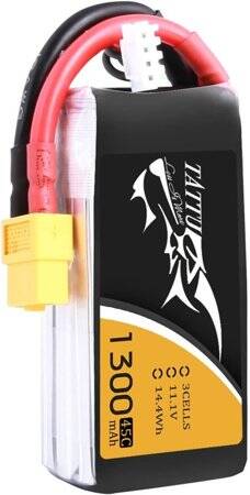 Kırmızı 1300 MAH 2 S 7.4 V 25C Yüksek Güç Yüksek Kaliteli Model Uçak LIPO Pil XT60 Dişi - 1