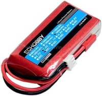 Kırmızı 1500 MAH 2 S 7.4 V 25C Yüksek Güç Yüksek Kaliteli Model Uçak LIPO Pil T Dişi - 1