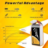 Kırmızı 1500 MAH 3 S 11.1 V 25C Yüksek Güç Yüksek Kaliteli Model Uçak LIPO Pil JST Dişi - 4