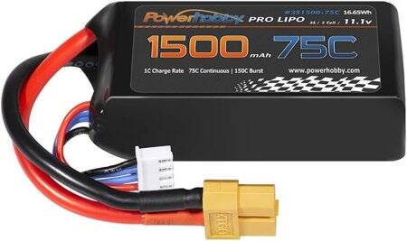 Kırmızı 1500 MAH 3 S 11.1 V 35C Yüksek Güç Yüksek Kaliteli Model Uçak LIPO Pil XT60 Dişi - 3