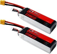 Kırmızı 2200 MAH 3 S 11.1 V 25C Yüksek Güç Yüksek Kaliteli Model Uçak LIPO Pil JST Dişi - 1
