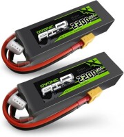 Kırmızı 2200 MAH 3 S 11.1 V 25C Yüksek Güç Yüksek Kaliteli Model Uçak LIPO Pil T Dişi - 1