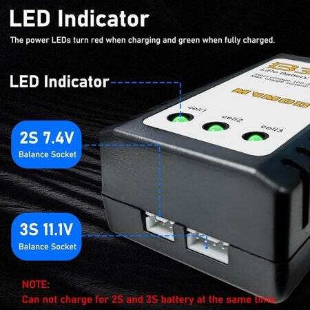 Kırmızı 2200 MAH 3 S 11.1 V 35C Yüksek Güç Yüksek Kaliteli Model Uçak LIPO Pil JST Dişi - 5