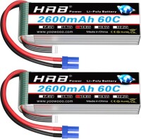 Kırmızı 2600 MAH 4 S 14.8 V 25C Yüksek Güç Yüksek Kaliteli Model Uçak LIPO Pil JST Dişi - 1