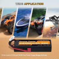 Kırmızı 3300 MAH 2 S 7.4 V 25C Yüksek Güç Yüksek Kaliteli Model Uçak LIPO Pil JST Dişi - 3