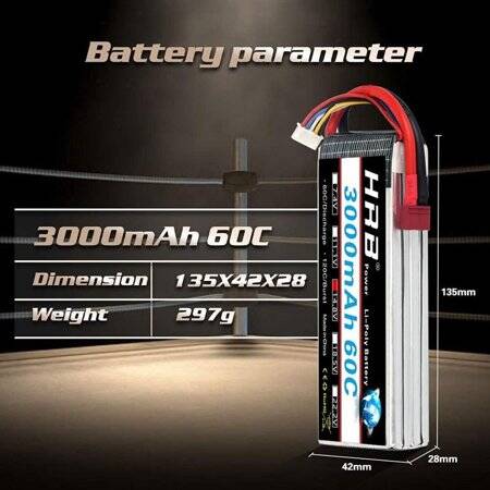 Kırmızı 3300 MAH 2 S 7.4 V 25C Yüksek Güç Yüksek Kaliteli Model Uçak LIPO Pil XT60 Dişi - 2