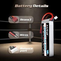 Kırmızı 3300 MAH 2 S 7.4 V 25C Yüksek Güç Yüksek Kaliteli Model Uçak LIPO Pil XT60 Dişi - 3
