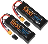Kırmızı 5200 MAH 2 S 7.4 V 35C Yüksek Güç Yüksek Kaliteli Model Uçak LIPO Pil T Dişi - 2