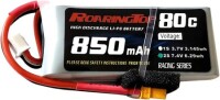 Kırmızı 850 MAH 2 S 7.4 V 25C Yüksek Güç Yüksek Kaliteli Model Uçak LIPO Pil XT60 Dişi - 1