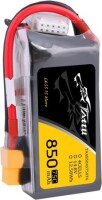 Kırmızı 850 MAH 4 S 14.8 V 25C Yüksek Güç Yüksek Kaliteli Model Uçak LIPO Pil XT60 Dişi - 1