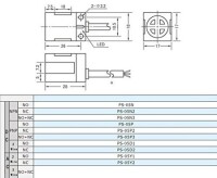 Kırmızı PS-05N NPN DC10-30V Endüktif Mesafe Sensörü NO 3 Kablolu - 2