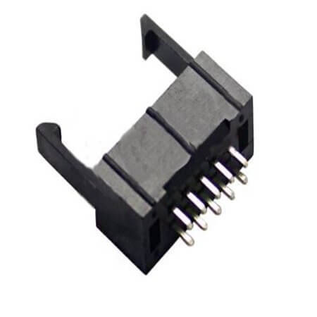 KLS1-202E-10-R-B BOX HEADER LOCKED 10PIN(2x5) 2.54mm THT R/A MALE - 1