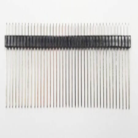 KLS1-207-1-40-S-3X13.5X1 PIN HEADER 40PIN(1x40) 2.54mm THT V/T - 1