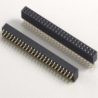 KLS1-208B-4.6-2-06-S FEMALE HEADER 6PIN(2x3) 2.00mm THT V/T BLISTER - 1