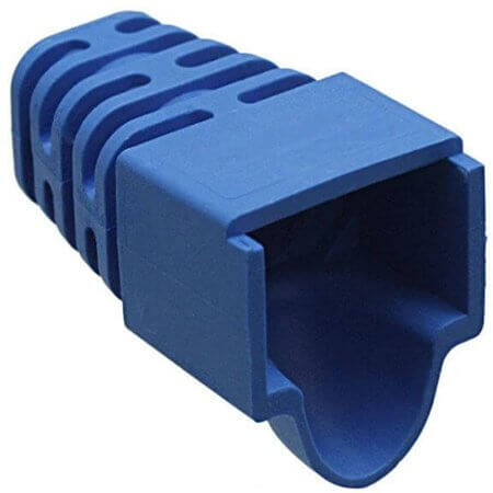KLS12-RJ45-M-3 CONN. MODULAR PLUG COVER RJ45 YELLOW - 1