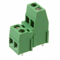 KLS2-128IA-5.00-2X2P-4C TERM.BLK.5.00MM 4P PCB TYPE GREEN - 1