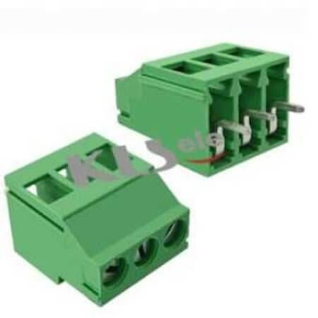 KLS2-129-5.08-03P-4C TERM.BLK.5.08MM 3P PCB TYPE GREEN - 1