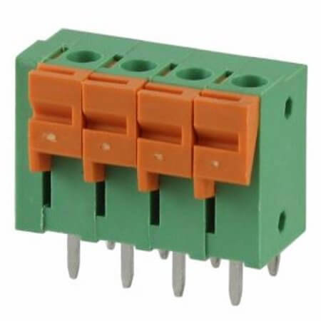 KLS2-142V-5.08-04P-4 TERM.BLK.5.08MM 4P PCB TYPE GREEN - 1