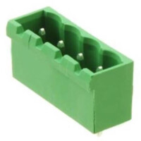 KLS2-EDVC-5.08-05P-4- TERM.BLK.5.08MM 5P 180C MALE GREEN CLOSED - 1