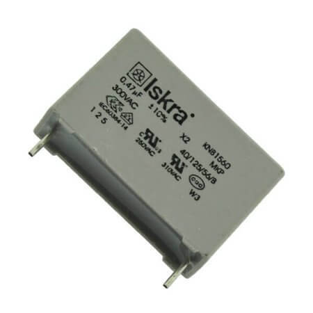 KNB1560U47 CAP.POL.470nF 300VAC 22.5MM 10% 125C BOX BULK ISKR - 1
