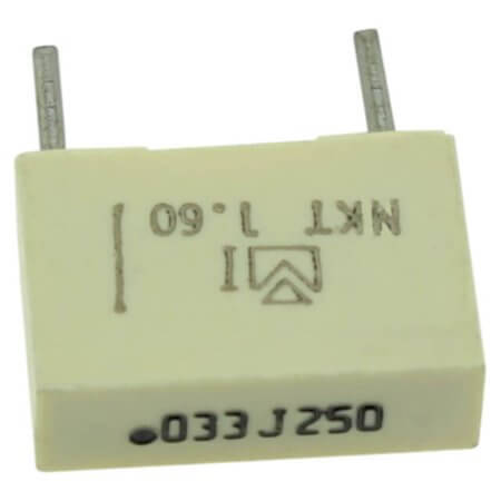 KP333K0250T03BB CAP.POL.33nF 250VDC 10MM 10% MKT BOX BULK - 1