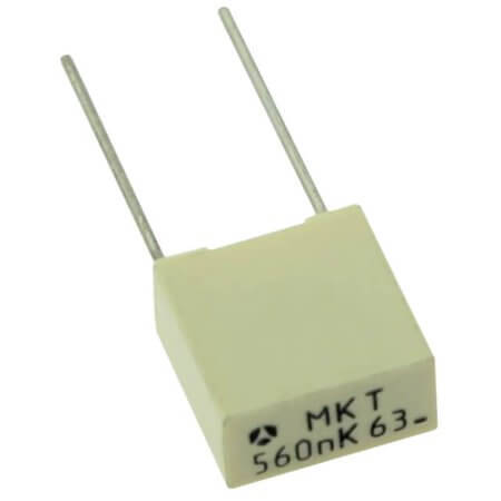 KP564K0063T02- CAP.POL.560nF 63VDC 7.5MM 10% MKT BOX TR THOMSON - 1