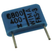 KP682J0400V CAP.POL.6n8 400VDC 7.5MM 10% MKT BULK - 1