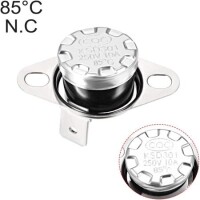 KSD301 85 Degree Normal Close NC Temperature Control Led Switch Thermostat 250V 10A - 4