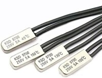 KSD9700 5A 250V PlasticTemperature Control Switch - 100C Normally Closed - 2