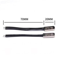 KSD9700 5A 250V PlasticTemperature Control Switch - 45C Normally Closed - 2