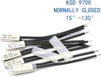 KSD9700 5A 250V PlasticTemperature Control Switch - 90C Normally Closed - 2